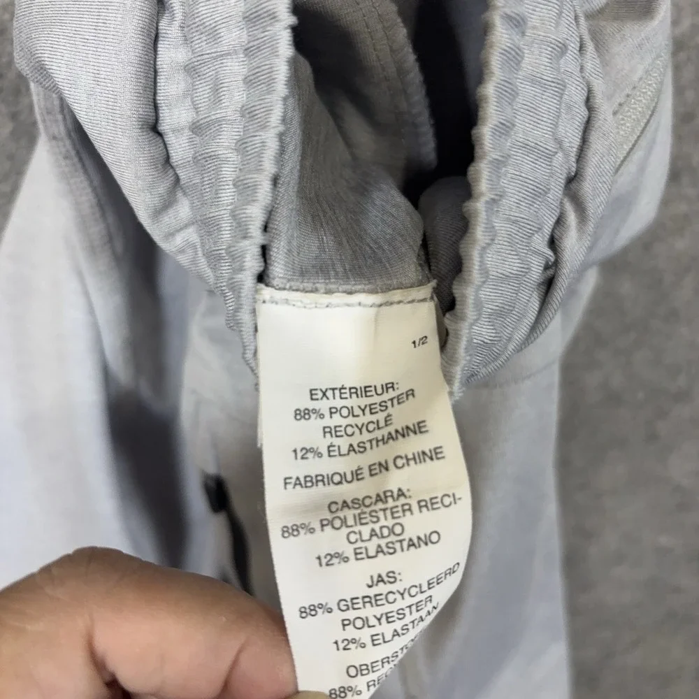 Vuori Sunday Performance Shorts Mens Sz S Gray Zip Pocket Drawstring Elastic 7